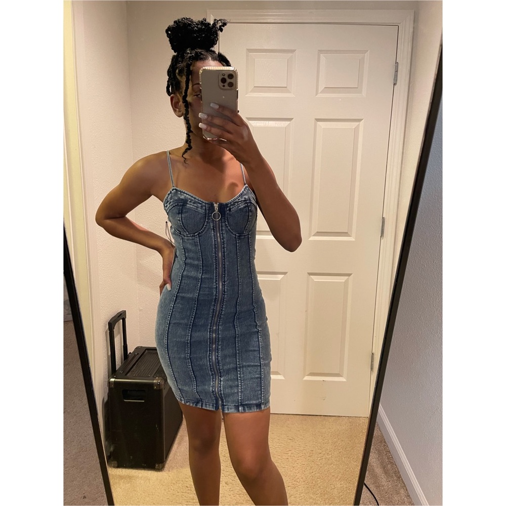 Denim Mini dress